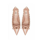 Valentino Garavani Leather Slingback Pumps