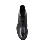Prada Leather Lace-Up Boots