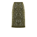 Gucci Green Viscose Skirt