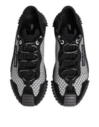 Dolce & Gabbana Multicolor Lace Up Low Top NS1 Sneakers Shoes