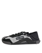 Dolce & Gabbana Multicolor Lace Up Low Top NS1 Sneakers Shoes