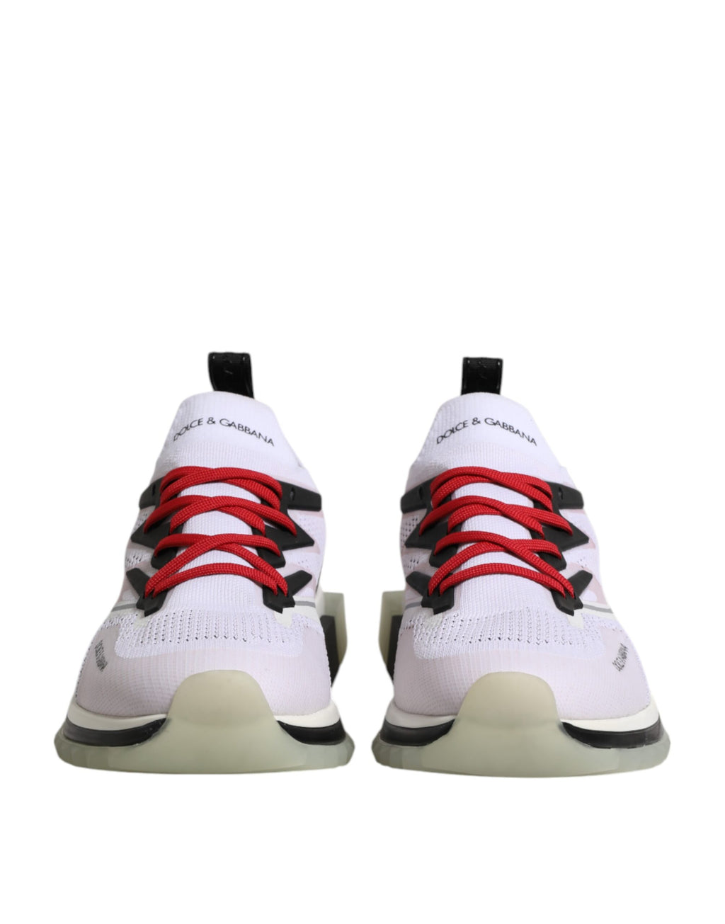 Dolce &amp; Gabbana White SORRENTO Sport Stretch Sneakers Shoes