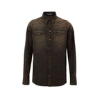 Dolce &amp; Gabbana Brown Cotton Denim