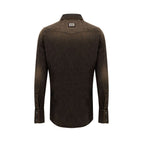 Dolce &amp; Gabbana Brown Cotton Denim
