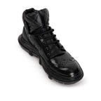 Dolce &amp; Gabbana Black Leather Oxfords And Derby