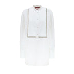 Gucci White Cotton Shirt