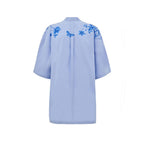 Gucci Blue Cotton Shirt