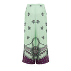 Gucci Green Silk Pant