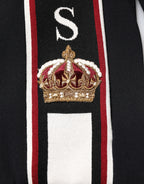 Dolce & Gabbana Black DG King Full Zip Sweatshirt  Sweater