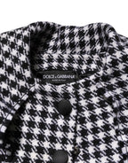 Dolce &amp; Gabbana Multicolor Wool Monochrome Patterned Jacket