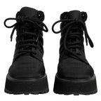 Dolce &amp; Gabbana Black Nylon Boot