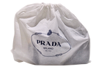 Borsa Prada a tracolla in pelle nera