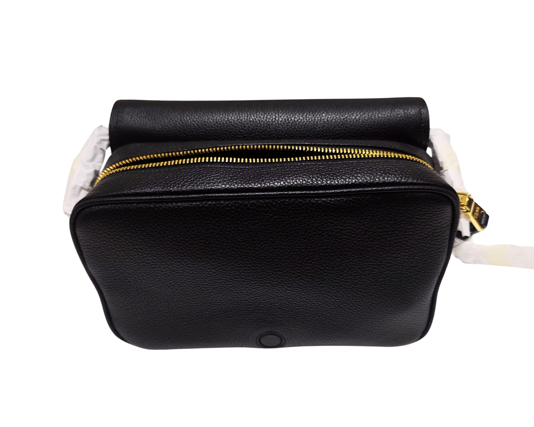 Borsa Prada a tracolla in pelle nera