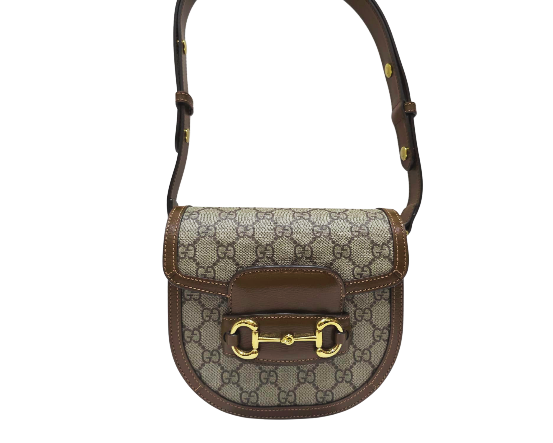 Borsa Horsebit 1955 Gucci in tessuto GG Supreme
