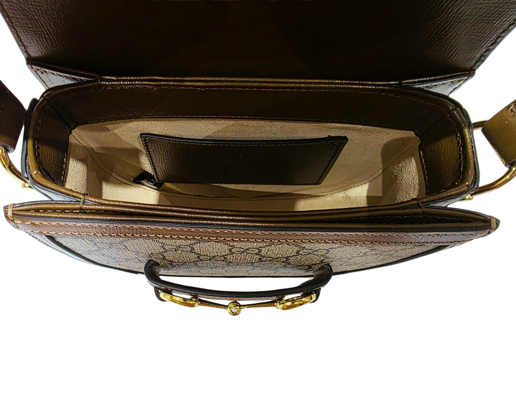 Borsa Horsebit 1955 Gucci in tessuto GG Supreme