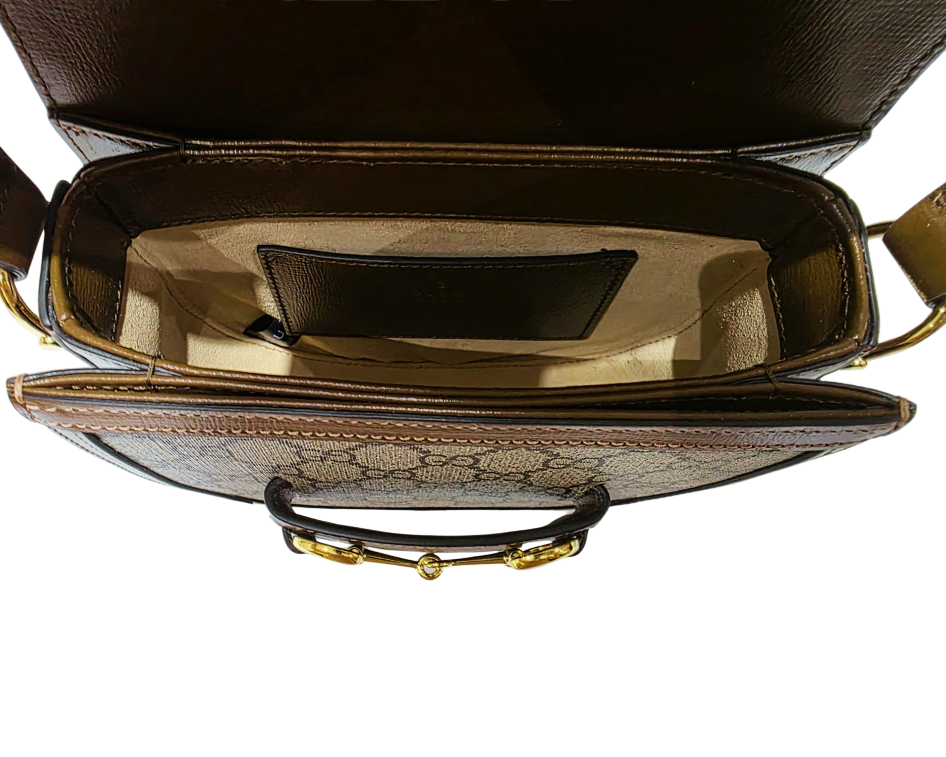 Borsa Horsebit 1955 Gucci in tessuto GG Supreme