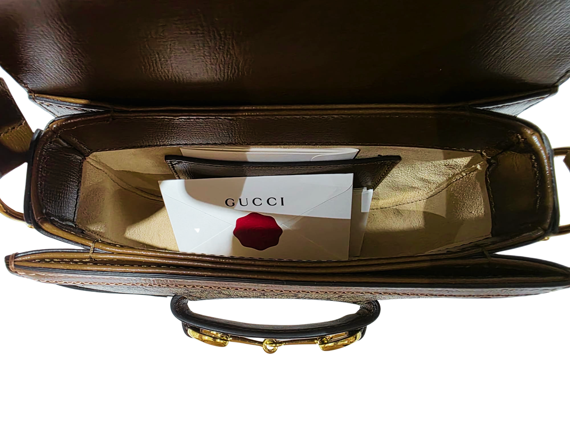 Borsa Horsebit 1955 Gucci in tessuto GG Supreme