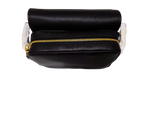 Borsa Prada a tracolla in pelle nera